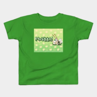 itadakimasu spinach steamed buns Kids T-Shirt